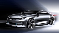 Kia опубликовала первые изображения седана Optima