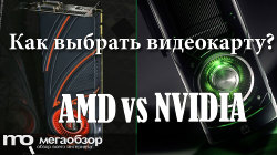 Как выбрать видеокарту? NVIDIA или AMD? Общие критерии выбора