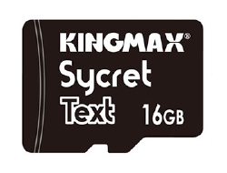 Kingmax Sycret Text шифрует данные 