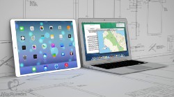 В IOS 9 нашли клавиатуру под iPad Pro