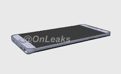Рендер-модели фаблета Samsung Galaxy Note 5