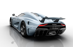 Мегакар Koenigsegg Regera с мегаценником