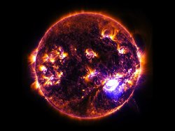 NASA опубликовало снимок Солнца в рентгеновском спектре, кадр дня