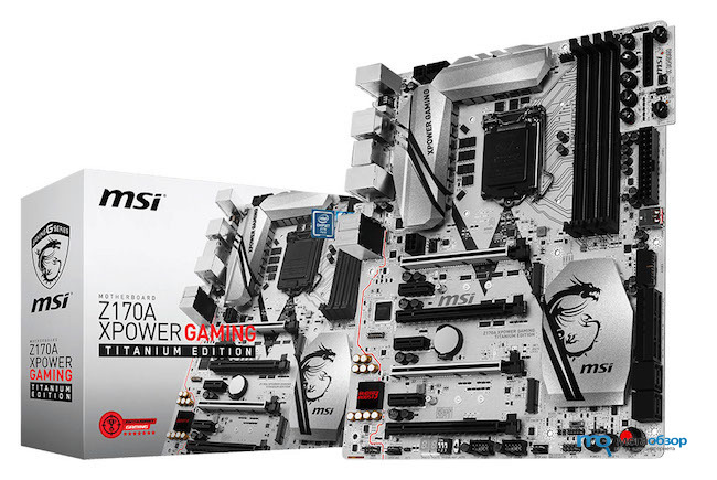 Msi z170a xpower gaming titanium edition подключение