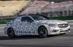 Свежее фото купе Mercedes-AMG C63