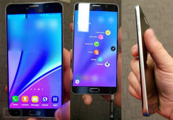 «Живые» снимки планшетофона Samsung Galaxy Note 5