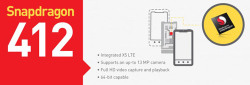 Анонсированы чипсеты Snapdragon 412 и Snapdragon 212