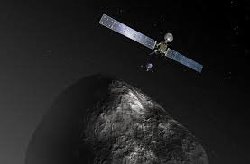 Rosetta сделала снимки мощного выброса на комете Чурюмова-Герасименко