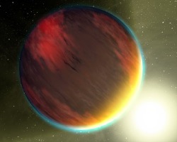Найдена экзопланета похожая на молодой Юпитер