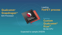 Samsung тестирует чипсет Snapdragon 820