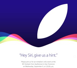 Apple приглашает на шоу 