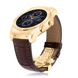 LG Watch Urbane Luxe в золотом корпусе