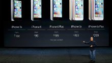 В ходе презентации новых iPhone акции Apple перешли от роста к падению
