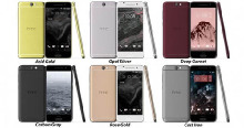 HTC One A9 появится в шести разных цветах