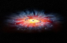 Черная дыра в центре Млечного Пути проявила необычную активность
