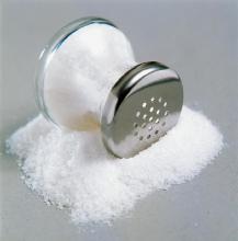 Соль способствует поддержанию формы
