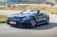 Обновленный родстер Mercedes SL