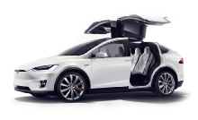 Tesla Model X в минимальной комплектации 