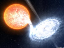 Ученые впервые увидели процесс поглощения звезды черной дырой