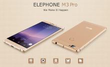 Стали известны характеристики Elephone M3 Pro