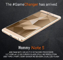 Wammy Note 5 на 4 гигабайта ОЗУ