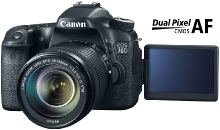 Стали известны характеристики фотоаппарата Canon EOS 70D