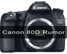 Камера Canon EOS 80 D будет объявлена в феврале 2016 года на CP+