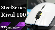 Обзор SteelSeries Rival 100 White-Black. Игровая мышка с оптическим сенсором