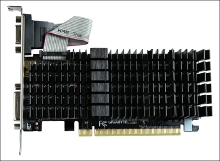 Представлена видеокарта Gigabyte GeForce GT 710 с пассивным охлаждением 