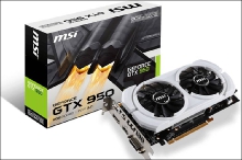 Представлены MSI GeForce GTX 950 2GD5 OCV1 и GeForce GTX 950 2GD5T OCV2