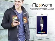 Умная куртка Flexwarm оснащена встроенным обогревателем