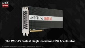 AMD FirePro S9300 X2 самая мощная профессиональная видеокарта