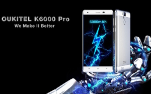 Oukitel K6000 Pro представлен официально 