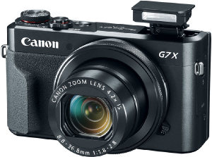 Canon представила компакт - камеру с 1 - дюймовым фотодатчиком PowerShot G7 X Mark II