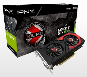 Видеокарты PNY GeForce GTX 960 и 950 XLR8 OC Gaming получили заводской разгон