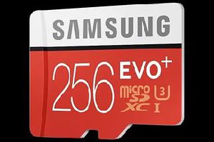 Samsung Electronics, представила новейшую карту памяти EVO Plus 256 Гб