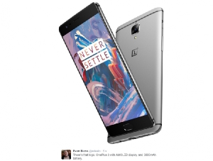 OnePlus 3 слили в сеть