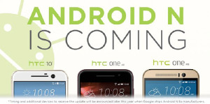 HTC 10 получит обновление Android N