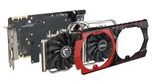  MSI готовит шесть видеокарт на основе GeForce GTX 1080